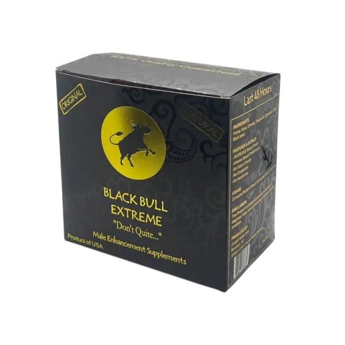Black Bull Extreme "Don't Quit" 12CT - Vitalhoneyus VITAL HONEY STORE Honey