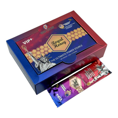 American Royal Honey 12 Packs - Vitalhoneyus Vitalhoneyus Default Title