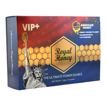 American Royal Honey 12 Packs - Vitalhoneyus Vitalhoneyus Default Title