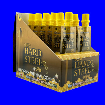 Hard Steel Plus Honey – 12 Pack Tubes - Vitalhoneyus Vitalhoneyus Default Title
