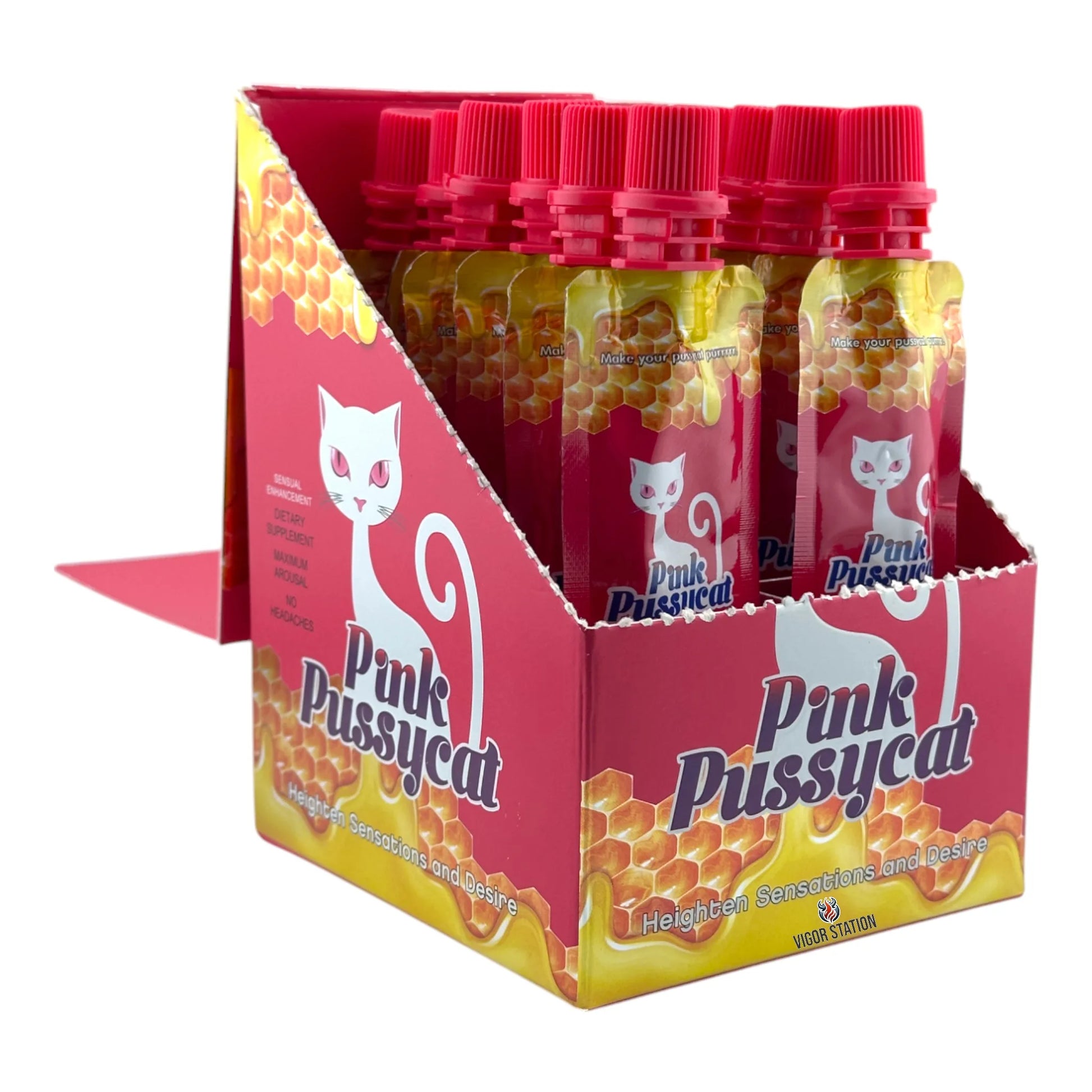 Pink Pussycat Honey 12 Pack - Vitalhoneyus Vitalhoneyus Default Title
