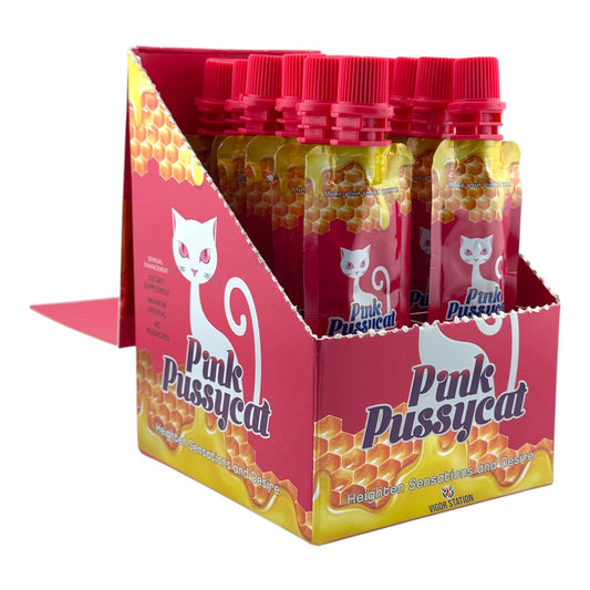 Pink Pussycat Honey 12 Pack - Vitalhoneyus Vitalhoneyus Default Title